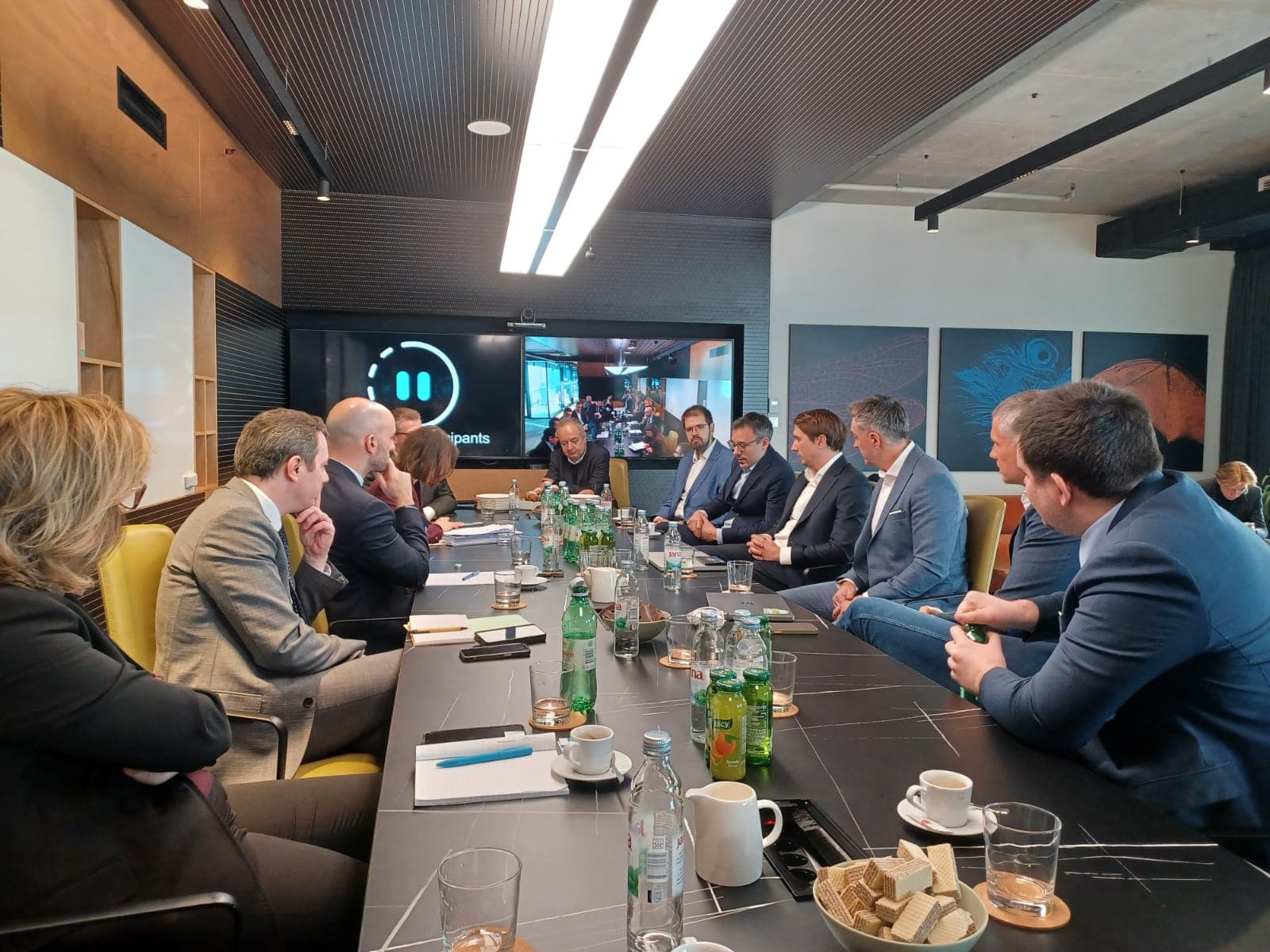 Minister Haddad at Infobip campus