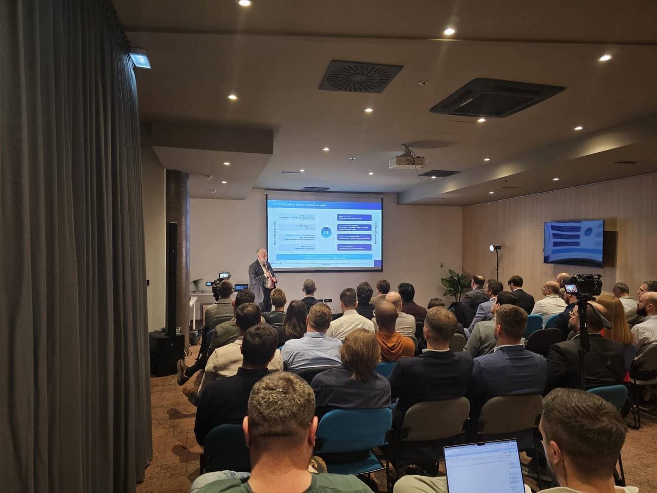 Thales AI event audience