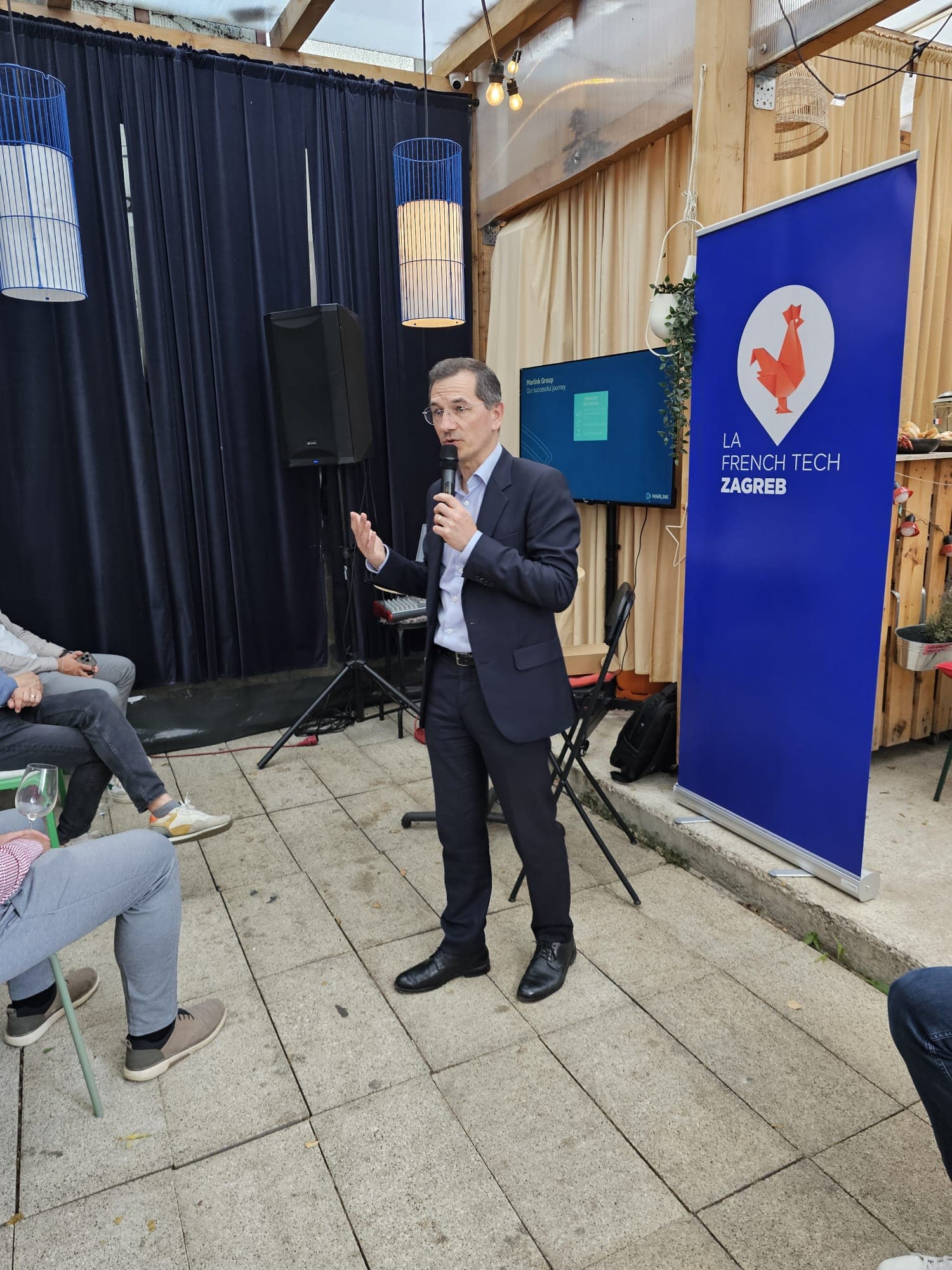 Ambassador Fieschi speaking